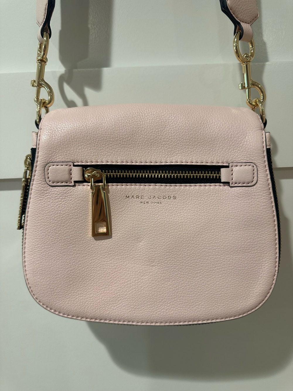 NWOT Marc Jacob’s small pink leather Nomad cross body bag - Picture 6 of 16